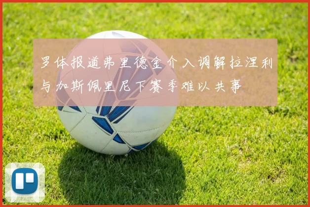 罗体报道弗里德金介入调解拉涅利与加斯佩里尼下赛季难以共事